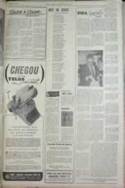 Página do jornal Correio do Ceará de maio de 1967