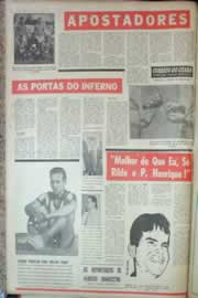 Página do jornal Correio do Ceará de maio de 1967