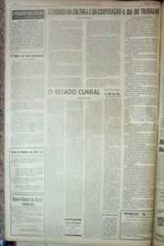 Página do jornal Correio do Ceará de maio de 1967