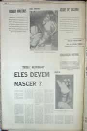 Página do jornal Correio do Ceará de maio de 1967