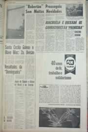 Página do jornal Correio do Ceará de maio de 1967