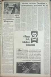 Página do jornal Correio do Ceará de maio de 1967