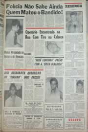 Página do jornal Correio do Ceará de maio de 1967