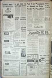 Página do jornal Correio do Ceará de maio de 1967