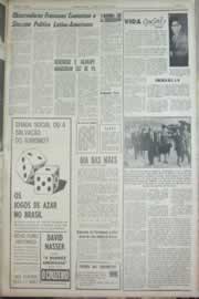 Página do jornal Correio do Ceará de maio de 1967