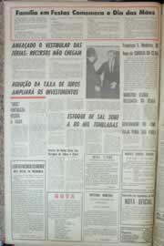 Página do jornal Correio do Ceará de maio de 1967
