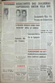 Página do jornal Correio do Ceará de maio de 1967