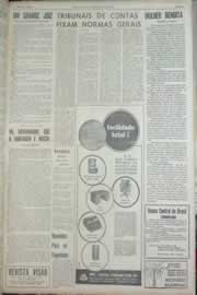 Página do jornal Correio do Ceará de maio de 1967