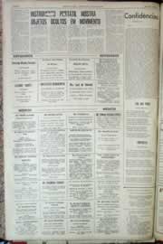 Página do jornal Correio do Ceará de maio de 1967