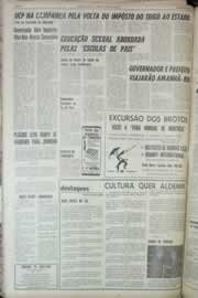 Página do jornal Correio do Ceará de maio de 1967