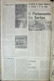 Página do jornal Correio do Ceará de maio de 1967