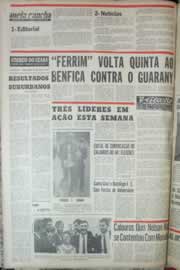 Página do jornal Correio do Ceará de maio de 1967