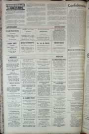 Página do jornal Correio do Ceará de maio de 1967