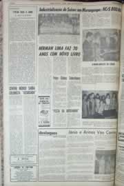 Página do jornal Correio do Ceará de maio de 1967