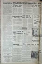 Página do jornal Correio do Ceará de maio de 1967