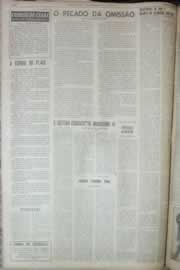 Página do jornal Correio do Ceará de maio de 1967