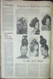 Página do jornal Correio do Ceará de maio de 1967