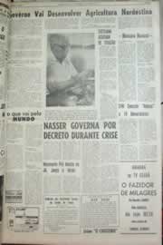 Página do jornal Correio do Ceará de junho de 1967