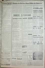 Página do jornal Correio do Ceará de junho de 1967