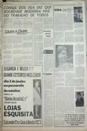 Página do jornal Correio do Ceará de junho de 1967
