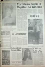 Página do jornal Correio do Ceará de junho de 1967