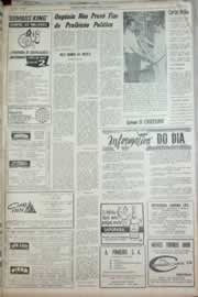 Página do jornal Correio do Ceará de junho de 1967