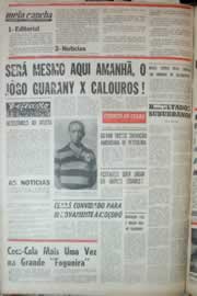 Página do jornal Correio do Ceará de junho de 1967