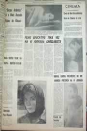 Página do jornal Correio do Ceará de junho de 1967