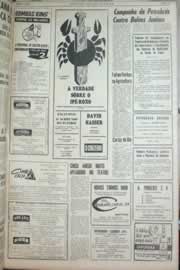 Página do jornal Correio do Ceará de junho de 1967