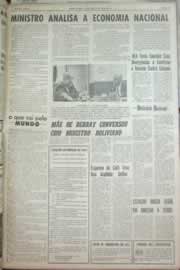 Página do jornal Correio do Ceará de junho de 1967