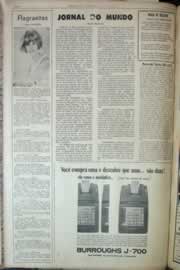 Página do jornal Correio do Ceará de junho de 1967