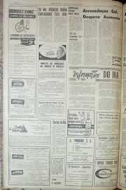 Página do jornal Correio do Ceará de junho de 1967