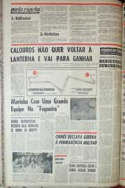 Página do jornal Correio do Ceará de junho de 1967