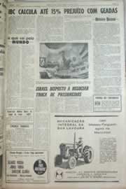 Página do jornal Correio do Ceará de junho de 1967