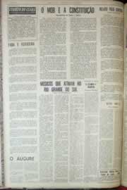 Página do jornal Correio do Ceará de junho de 1967