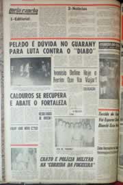 Página do jornal Correio do Ceará de junho de 1967