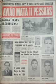 Página do jornal Correio do Ceará de junho de 1967