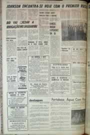 Página do jornal Correio do Ceará de junho de 1967