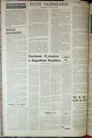 Página do jornal Correio do Ceará de junho de 1967