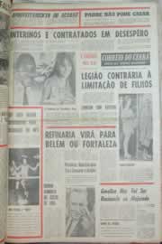 Página do jornal Correio do Ceará de junho de 1967
