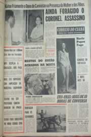 Página do jornal Correio do Ceará de junho de 1967