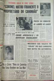 Página do jornal Correio do Ceará de junho de 1967