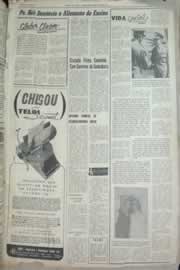 Página do jornal Correio do Ceará de junho de 1967
