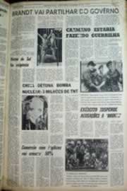 Página do jornal Correio do Ceará de outubro de 1969