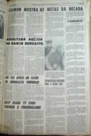 Página do jornal Correio do Ceará de outubro de 1969