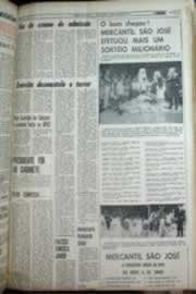 Página do jornal Correio do Ceará de outubro de 1969