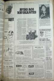 Página do jornal Correio do Ceará de outubro de 1969