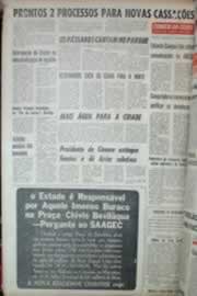 Página do jornal Correio do Ceará de outubro de 1969
