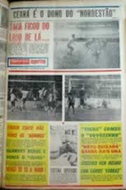 Página do jornal Correio do Ceará de outubro de 1969