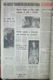 Página do jornal Correio do Ceará de outubro de 1969